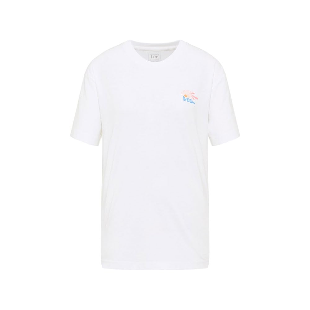 Lee Graphic Tee, Bright White, XS