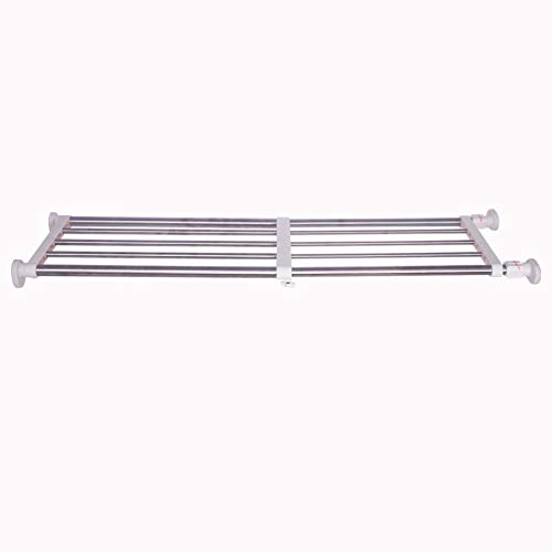 Hershii Verstellbares Regal Kleiderschrank Veranstalter Teiler Schranktrennwand Closet Tension Regal...