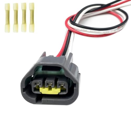 3 Wires Camshaft Position Sensor Distributor Ignition Pickup Connector Harness for Dodge Ram 1500 2500 3500 B1500 B2500 B3500 Jeep Grand Cherokee Chrysler 300 Mitsubishi 1995-2008 5019962AA S2099