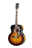 Epiphone Inspired by Gibson Custom 1957 SJ-200 Jumbo Acoustic Electric, Vintage Sunburst with Hard Case