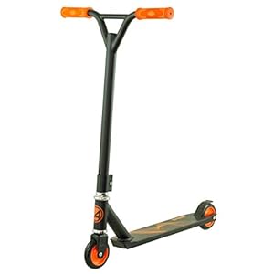 AMIGO Wave stuntstep Junior Voetrem Zwart/Oranje