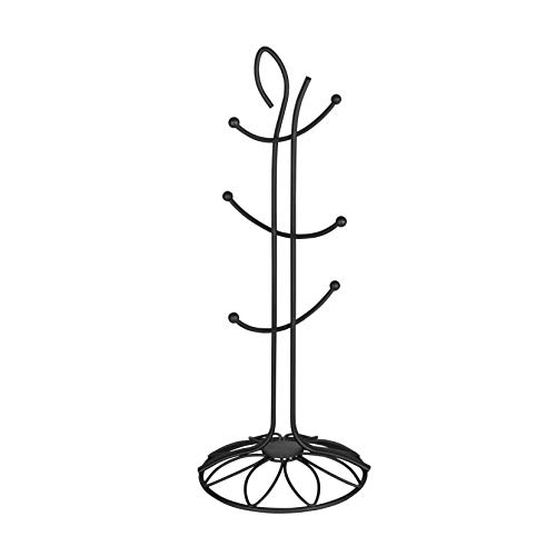 Spectrum Diversified Leaf Mug Holder, Black