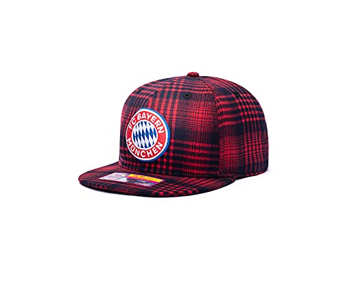 Fan Ink Bayern Munich Gorra Ajustable Snapback Roja/Azul miniatura 2