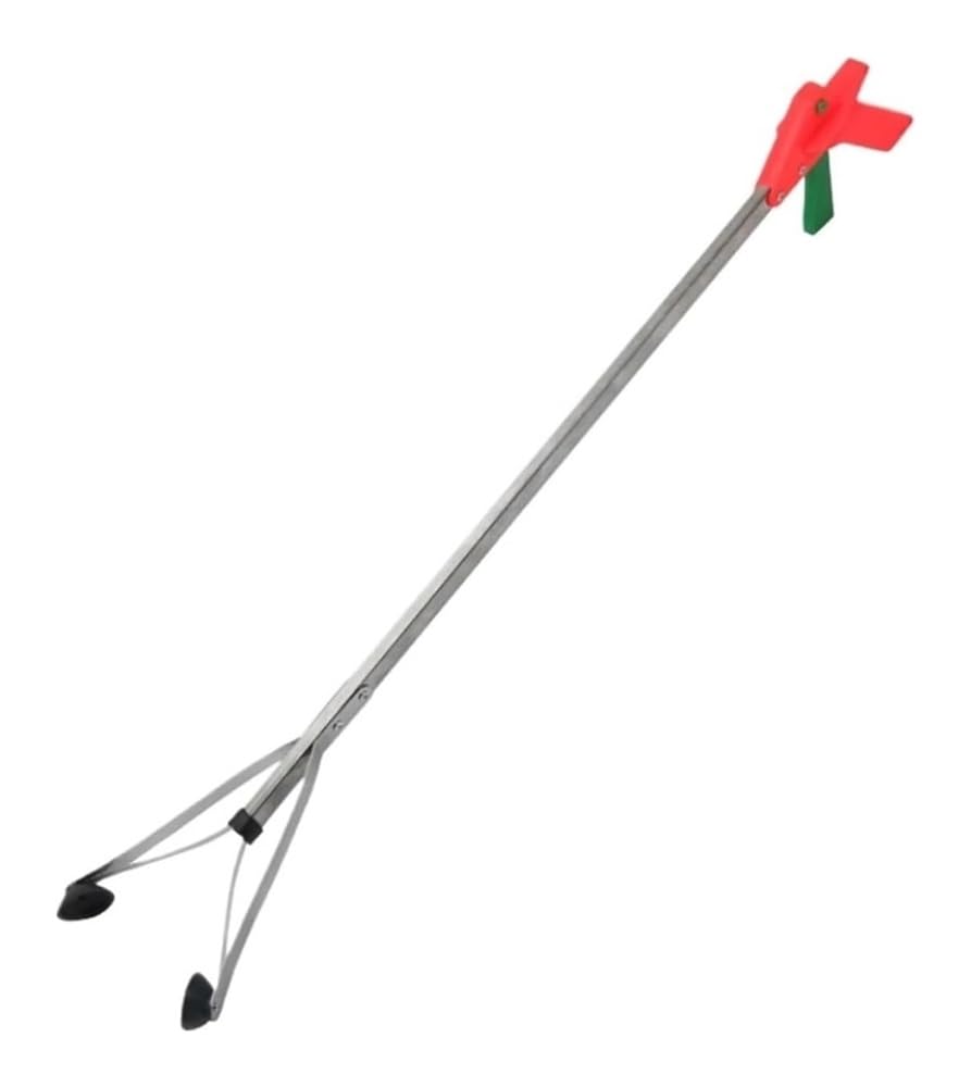 Pinza telescopica, Pinza raccogli Oggetti, Strumento di Presa a Ventosa in Gomma con Pinza Lunga, for netturbino