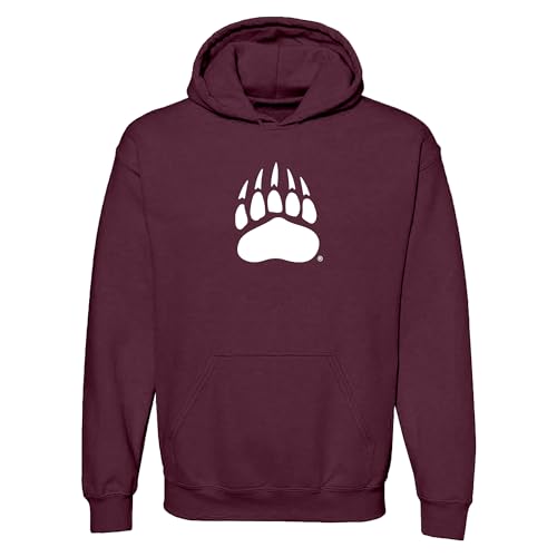 UGP Campus Apparel AH1021 - Montana Grizzlies Primary Logo - Sports Team Hoodie - X-Large - Maroon