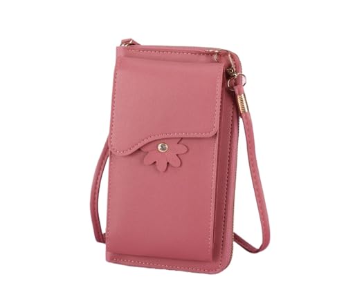 Solid Color Simple Fashion Large Capacity High-end Zipper Long Wallet(Red)