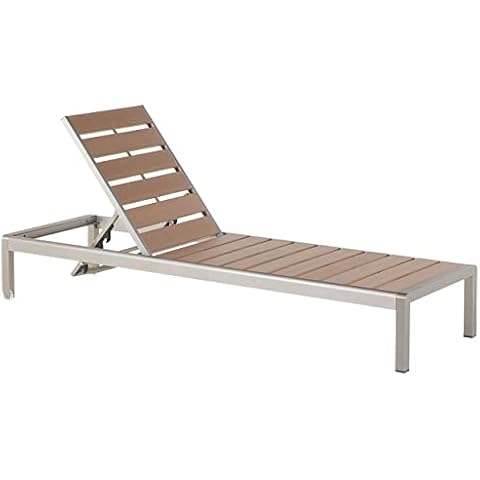 Beliani Nardo Adjustable Garden Lounger Cover