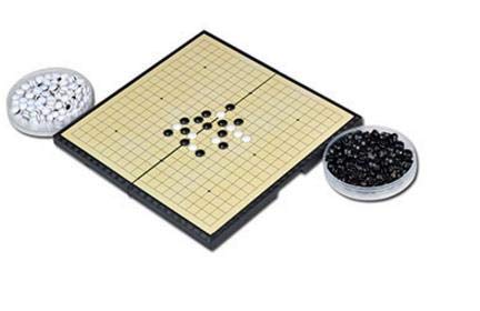 Weiqi, Medium-Size, Chinese Traditional Weiqi, Chinese Chess, Megnetic Board Weiqi, GO Chess, Japanese GO