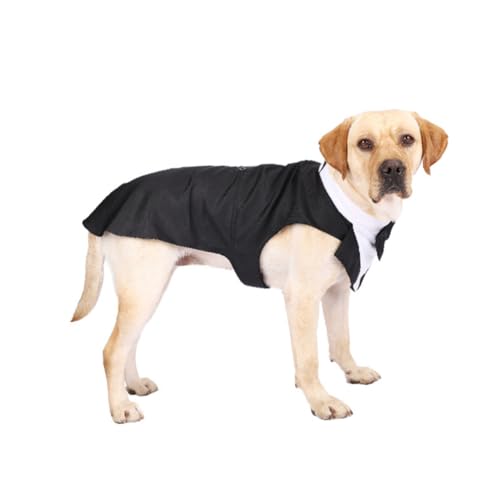 Disfraz Formal para Perro Talla XL Traje de Esmoquin Blanco miniatura 2