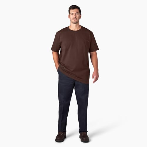 Image of Dickies Men's Heavyweight Heathered Short Sleeve Pocket T-Shirt