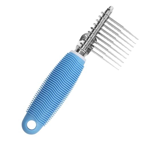 Spazzola per rimuovere i dei cani, in metallo, ergonomica, per la rimozione dei del cane, per cuccioli di taglia piccola, media, lunga, corta, , casa e interni