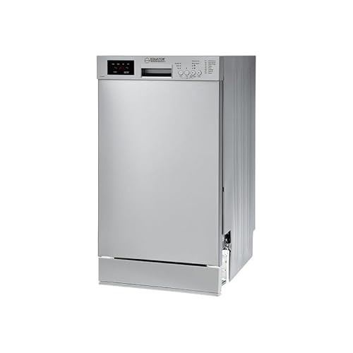 Equator Advanced Appliances SB 1840 Equator 18 In Dishwasher 10 Place+Wine Rack 3.4G Quiet 51 Db 110V E-Star Ada In Silver thumb #5