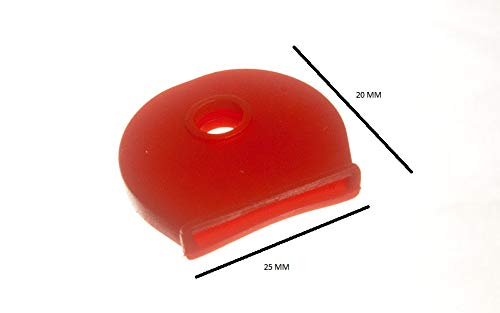 1000 x copritastiera rosso vivace per una facile differenziazione delle chiavi
