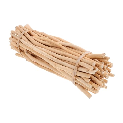 OSALADI 50pcs Natural Wood Log Sticks for Crafting Decorative Twigs for DIY Projects Rustic Home Decor Creative Model Building for Art and Crafting