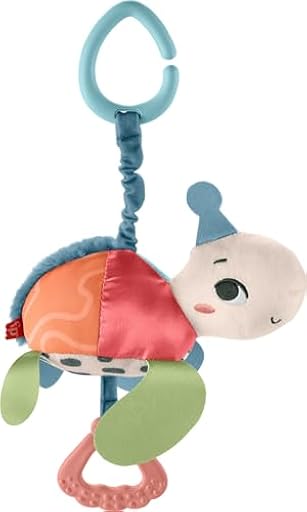 Fisher-Price Planet Friends Tortuga rebotes y tintineo Juguete para cochecito de bebé recién nacido con mordedor, Fabricado con un 80% de plástico reciclado y embalaje certificado FSC, (Mattel HKD62) | Ya disponible en tu tienda friki favorita! En mundofriki.es! Fisher-Price Planet Friends Tortuga rebotes y tintineo Juguete para cochecito de bebé recién nacido con mordedor, Fabricado con un 80% de plástico reciclado y embalaje certificado FSC, (Mattel HKD62) | Ya disponible en tu tienda friki favorita! En mundofriki.es!