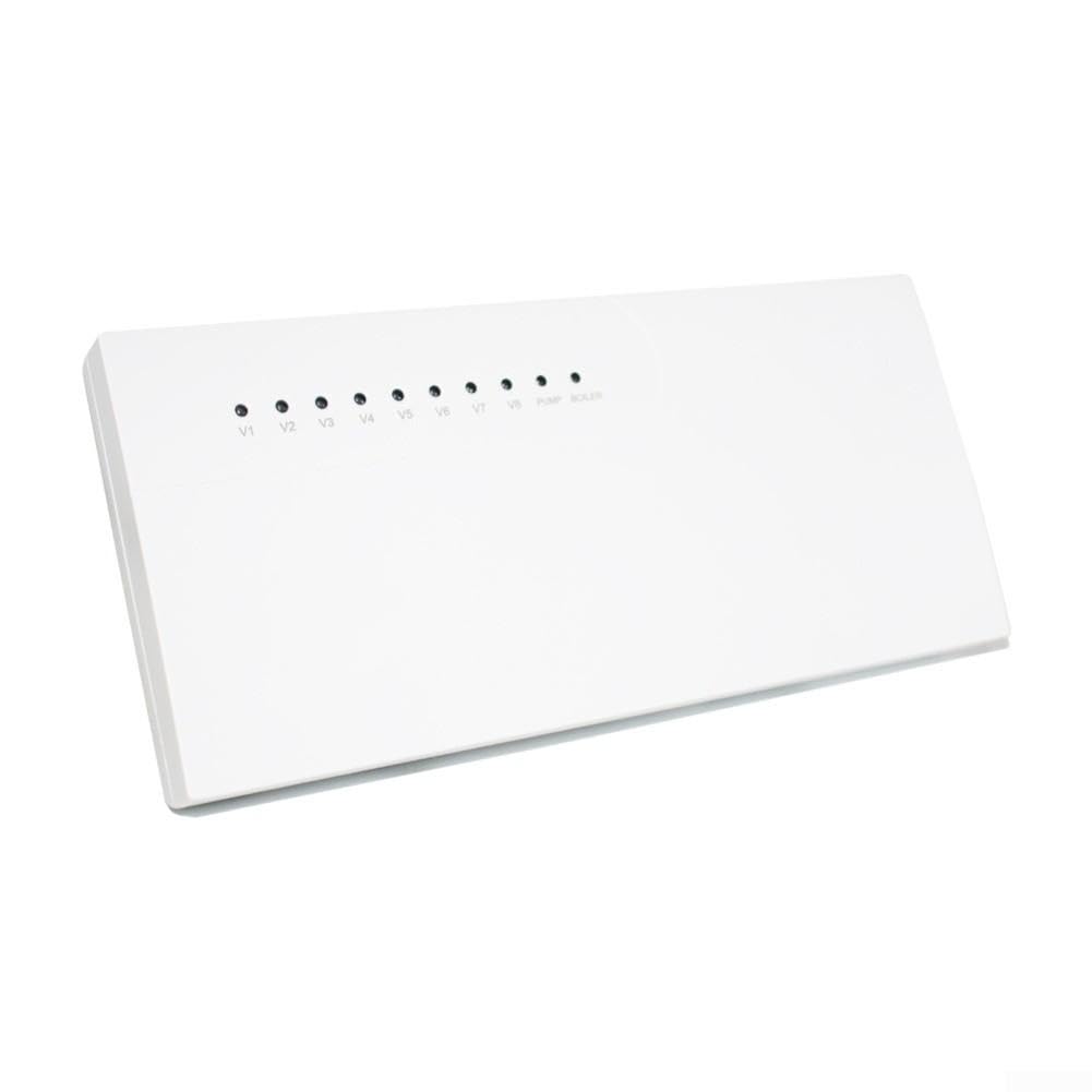 GLOBALHUT Boîtier Centralisé PC+ABS pour 8 Zones de pour Chauffage Boîtier