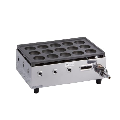 Amazon.co.jp: 山岡金属工業 ヤマキン ガスたこ焼き器 こだま Y-03D LP