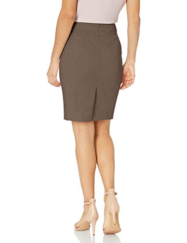 Image of Calvin Klein Womens Centerback Zipper Velvet Wear to Work Suits Skirt