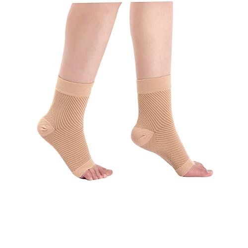 Gogogmee 1 Pair Plantar Socks Foot Care Sleeves Ankle Protector Compression Socks Ankle Warmers Ankle Brace Sleeve Heel Socks Ankle Support Socks Heel Protectors Ankle Socks