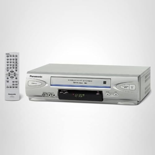 Panasonic PV-V4524S 4-Head Hi-Fi VCR, Silver