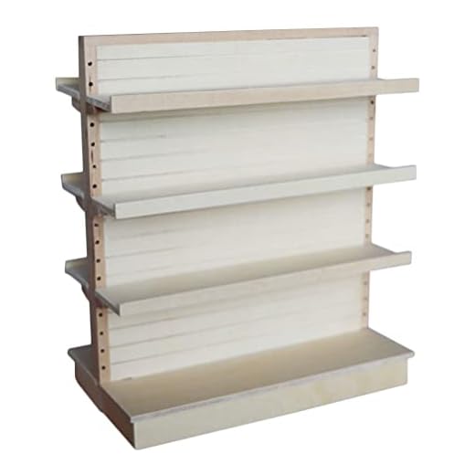 Gadpiparty Soporte de La Tienda de Comestibles Mercado del Mercado de Madera Madera de Madera Tienda de Madera para Niños Mini Estante de Madera Supermercado Supermercado Muebles de Muebles