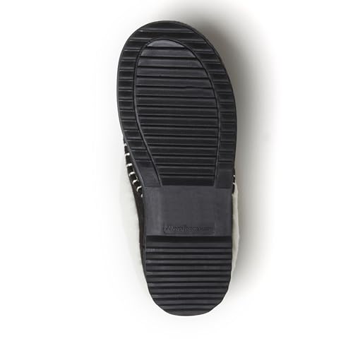 Image of Dearfoams Women's Nyla Felted and Plaid Moc Toe Clog