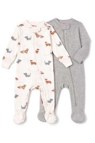 Image of TuddyBuddy 100% Cotton Multi Color Zipper Romper Sleepsuit /Romper /Jumpsuit for Baby Boy & Baby Girl