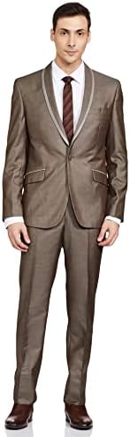 V Dot Men's Slim Fit Suit