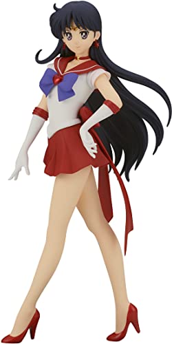 Banpresto Figura de Acción Super Sailor Mars (Ver.A) Sailor Moon Eternal - Glitter&Glamours 23cm...