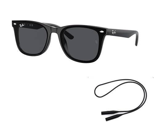 Ray-Ban RB4420 Sunglasses Bundle: RB 4420 601/87 Black Dark Grey and Universal Anti-slip Silicone Leash2