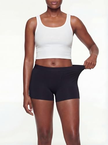 Image of Sexy Basics Women's Boy Short Boxer Briefs | Ultra Soft | Boyleg Trunks | Multi Pack Colors