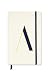 Kate Spade New York Take Note Large Leatherette Initial Notebook, 8.25" x 5.25" with 168 Pages, A (Blue)
