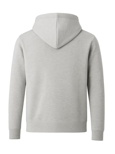 Image of ADRO Men's Regular Fit Zip-Up Hoodie for man | 320 GSM Cotton Poly Fleece Zipper Sweatshirt with Soft Fabric & Printed Hoodies