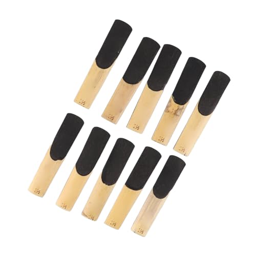 Sax ReedA10pcs Saxophone Reed for SaxophoneDƂ̂߂̊ỹANZT[̂߂̃TbNX̊ỹANZT[