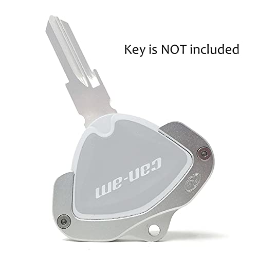 Image of Key Holder for CAN AM Spyder F3 RT RT-S ST RSi Accessory Key Hole Cover Silver
