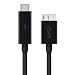 Belkin USB-IF Certified 3.1 USB-C (USB Type C) to Micro-B Cable, 3 Feet / 0.9 Meters