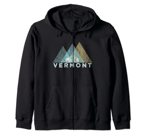 Vélo Vermont Vintage - Vélo Vermont Sweat à Capuche