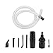 EZ SPARES Micro Cleaning Kit Vacuum Attachment Keyboard Crevice Cleaning Tool Brush Kit,Universal Vacuum Cleaner Attachment(7PCS)