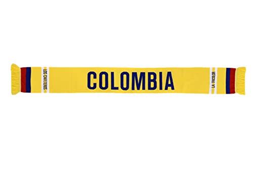 image for Euroscarves National Soccer High-Definition HD Knit Scarf (Colombia), 
