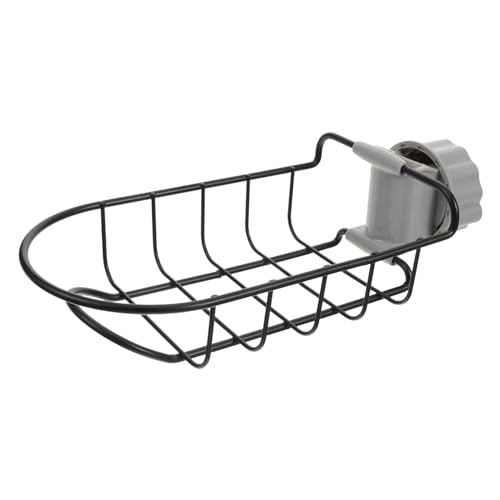 ULTECHNOVO Soporte De Cocina para Fregadero Estante De Drenaje De Esponja Organizador De Accesorios De Limpieza para Almacenamiento y Drenaje