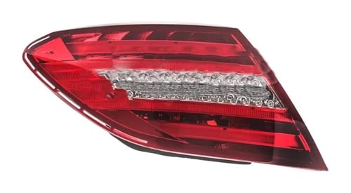 VKVZGPRARW Luz Señal Giro Para B&enz Para W204 Para C180 Para C200 2011-2014 Lámpara Conducción Luces Freno Parada Gire Conjuntos Traseras Coche(1pc Left Side)