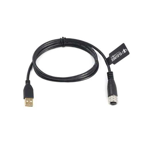 Elecbee M12 to USB Cable M12 4Pin A Code Female to USB 2.0 A Male Assembly UL2725 2824 Cable