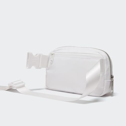 Image of Pander Everywhere Belt Bag for Women, Fashion Waist Packs, Crossbody Bags, Everywhere Belt Bag with Adjustable Strap (Pure White).