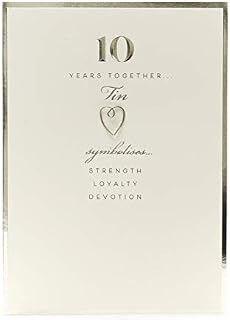 10th Wedding Anniversary Card - Wedding Anniversary Card - Celebration Card