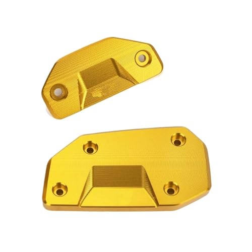 オイルフィラーキャップ に適合する R1300RT R 1300 R1300 RT R 1300RT 2025 2026用アクセサリー バイク用CNCクラッチブレーキフルードリザーバーカバー オイルフィラーキャップ(2pcs-Gold)
