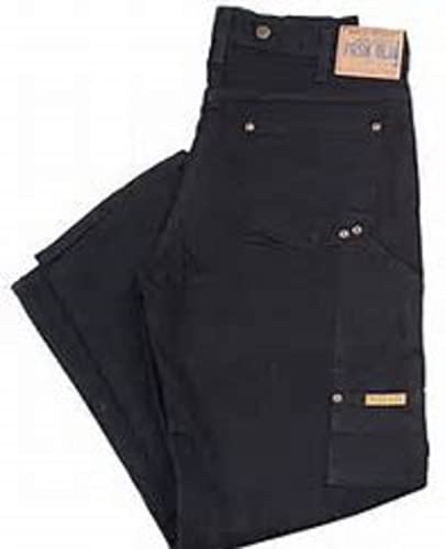 Prison Blues Men's Work Jeans (7 Pocket) Without Suspender Buttons