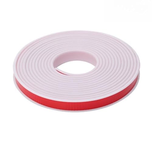 QOXEZY Tira de madera en forma de U de 25 mm x 300 cm/500 cm, tira de sellado suave de TPE para esquinas de muebles, armarios, negro/blanco/gris