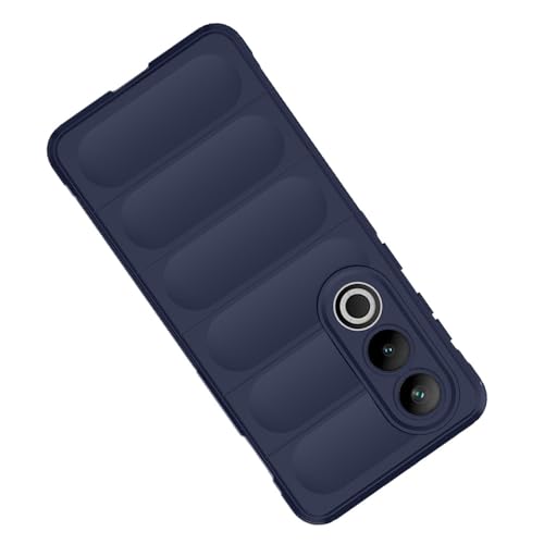 Image of Amazon Brand-Solimo Mobile Cover for OnePlus Nord CE4 5G | Full Camera Protection | Liquid Silicon Case | Flexible Bumper Case for OnePlus Nord CE4 5G (Dark Blue)