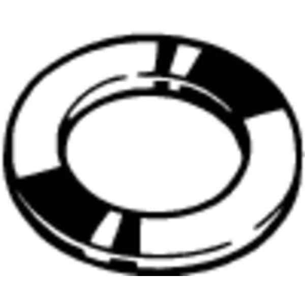 Sealing Washer, Fits Bolt Size M10 Copper, Plain Finish, 100 PK, Mfr: M50301.100.0016-A