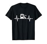 Wohnmobil Camper Heartbeat - Camping WoMo Herzschlag T-Shirt